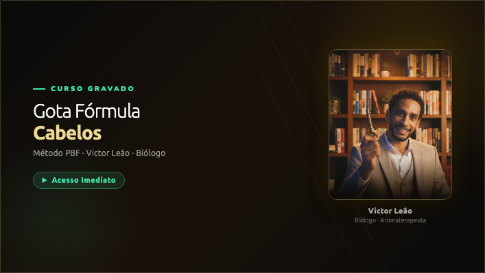 Gota Fórmula: Cabelos